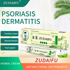 ZUDAIFU Original Herbal Cream 15g Classic Chinese Formula for Eczema Psoriasis Dermatitis Relief Anti Itch Soothing Redness Gentle Skin Care